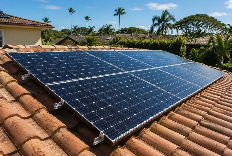 Installation de panneaux solaires à Saint-Martin-de-Crau